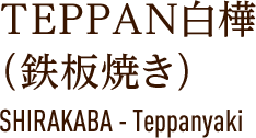 TEPPAN白樺（鉄板焼き）SHIRAKABA - eppanyaki